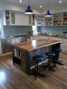 Bespoke Kitchen Island Bench - Portrait