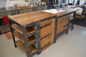 Retro Fit Kitchen - Bespoke Island Bench