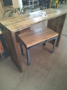 Semi Industrial Side Table