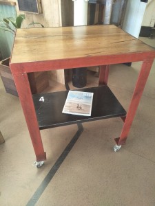 The #4 Kitchen Trolley : Workstation - Blackbutt Top