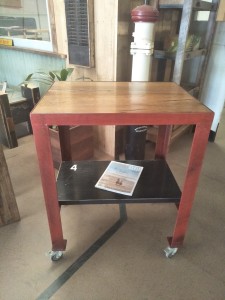 The #4 Kitchen Trolley : Workstation with Blackbutt Top