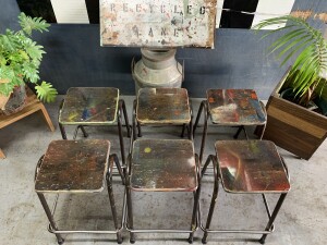 Ex-Primary School Art Stools